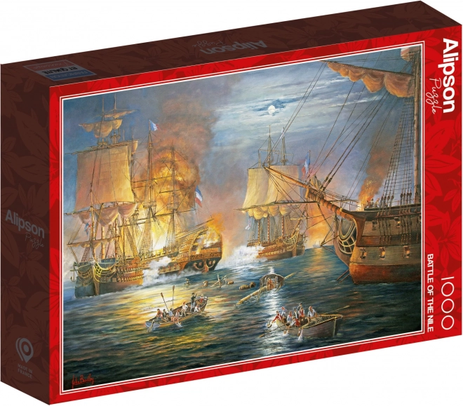 Alipson puzzle bitka na Níle 1000 dielikov