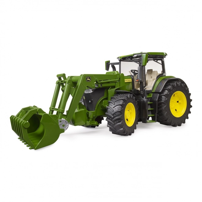 Bruder traktor John Deere s čelným nakladačom