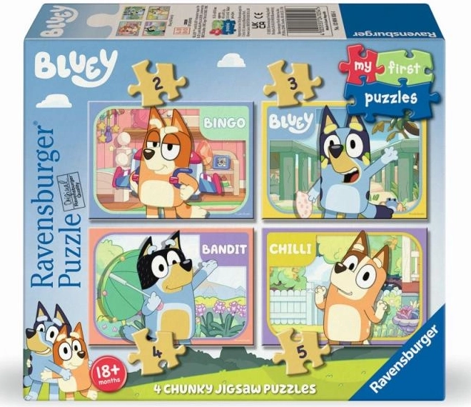 Moje prvé puzzle Bluey