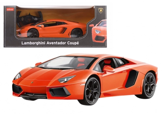 Auto RC Lamborghini Aventador 1:14 RASTAR oranžové
