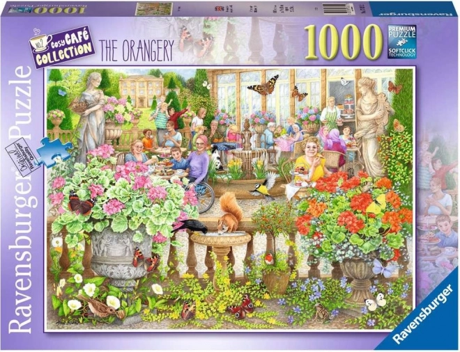 Ravensburger Puzzle Kavárna v oranžérii 1000 dielikov