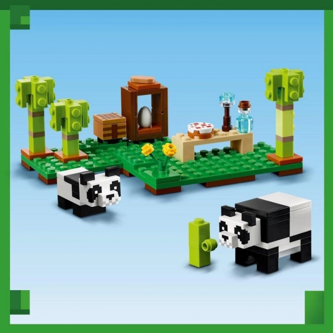 LEGO® Minecraft® 21245 Útočisko pandy