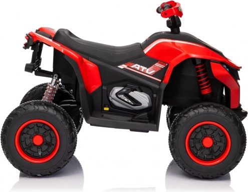 Štvorkolka Fast Wheel červená