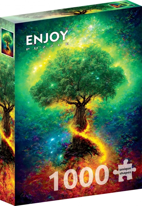 Vychutnajte si Puzzle Severský Strom Života 1000 Dielikov