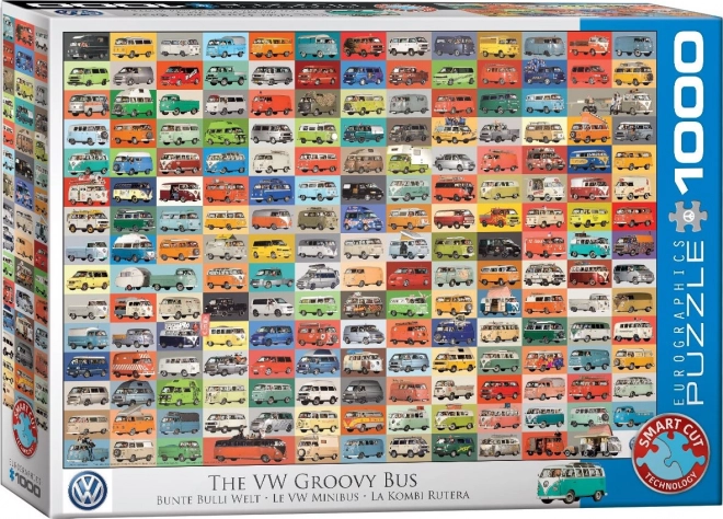 Eurographics Puzzle Groovy VW Bus 1000 Dielikov