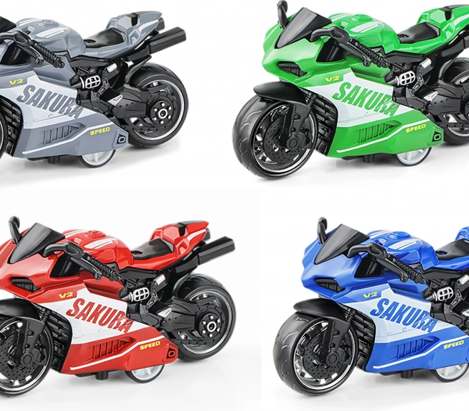 Supersport motorka na naťahovanie