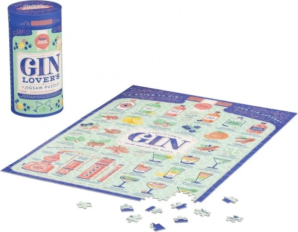 Puzzle 500 dielikov pre milovníkov ginu od Ridley's Games