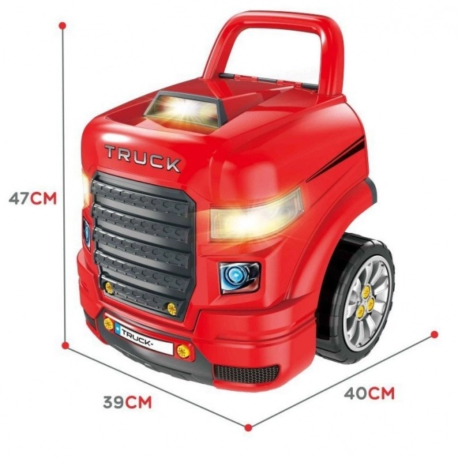 Mechanická sada - rozložiteľný kamión s náradím