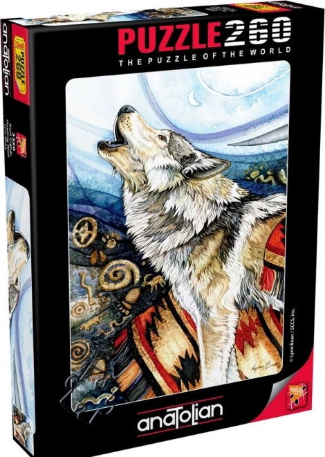 Puzzle Vytie vlk 260 dielcov