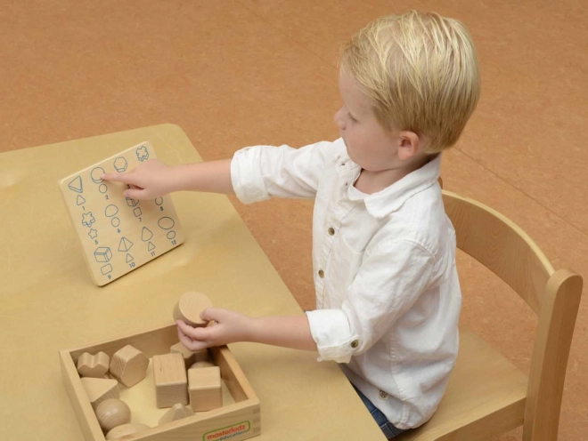 Hádaj Dotykom Odhaľ Tvary 12 dielov Masterkidz