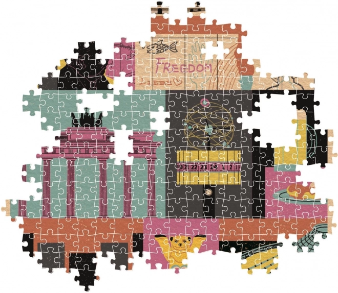 Clementoni puzzle Štýlové mesto: Berlín 1000 dielikov