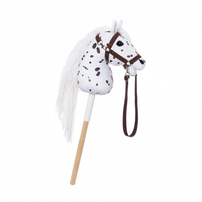 Hobby Horse HOPPIHORSE A4 Leopard - biely