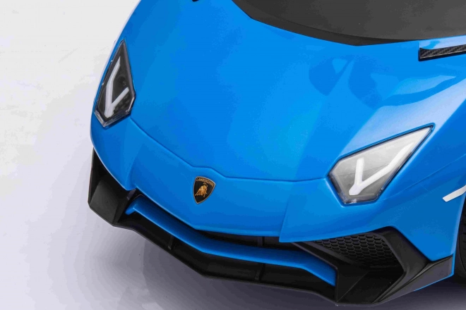 Jeździk Pchaczyk Lamborghini Aventador SV modrý