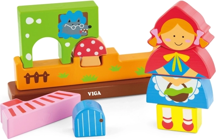 Motív Červenej čiapočky pre rozvoj fantázie