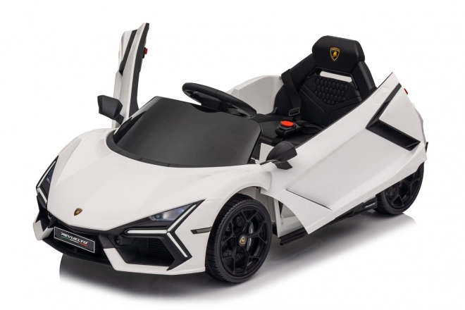 Detské elektrické vozidlo Lamborghini Revuelto biele