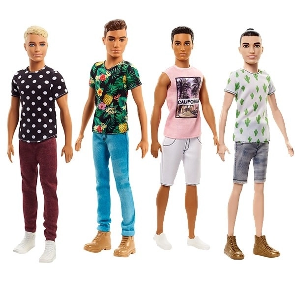 Bábika Barbie Fashionistas Štýlový Ken