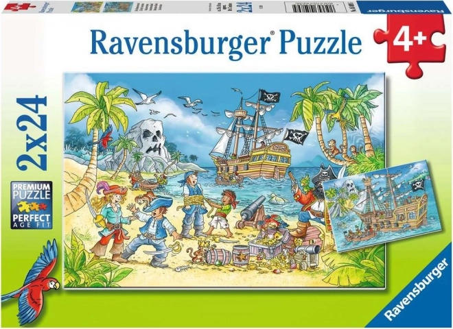 Ravensburger puzzle Dobrodružný ostrov