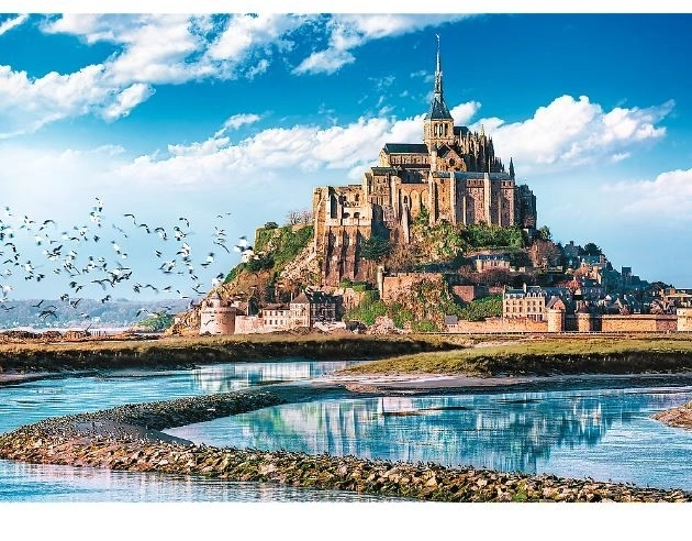 Puzzle Mont Saint-Michel 1000 dielikov