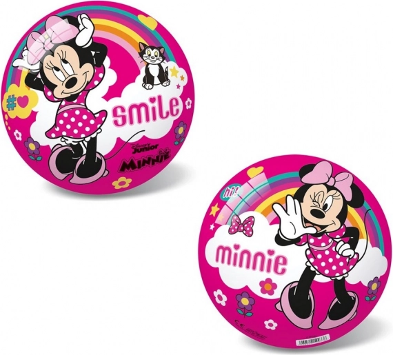 Loptička Minnie ružová 14 cm