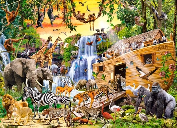 Puzzle 300 dielikov Divoké zvieratá