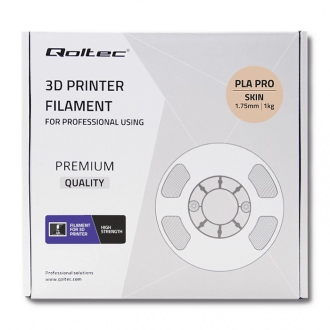 Profesionálny filament na 3D tlač PLA PRO 1kg 1.75mm v odtieni kože