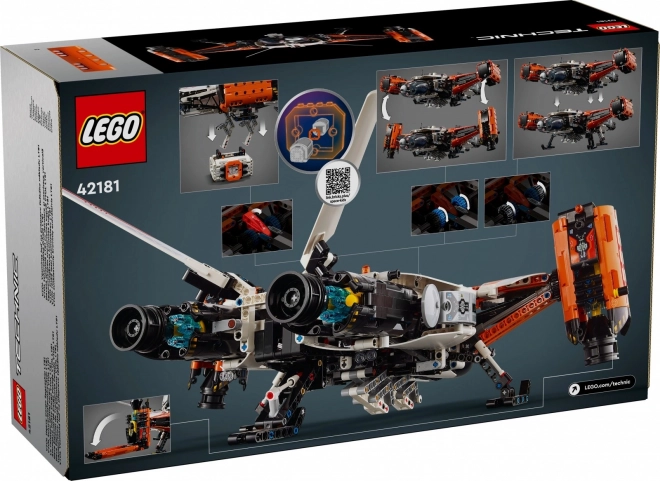 Lego Technic VTOL Vesmírna loď na prepravu ťažkého nákladu