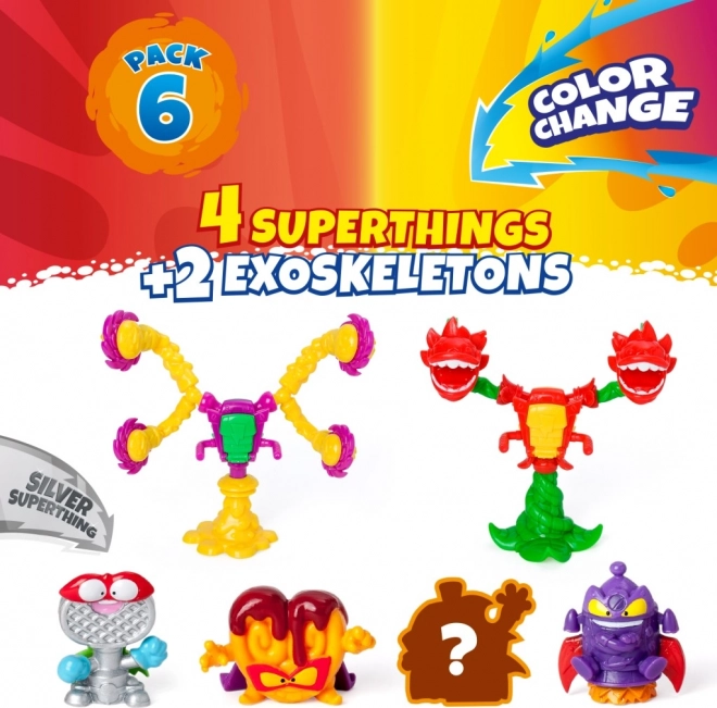 Figúrka SuperThings Mutant Battle 6 ks