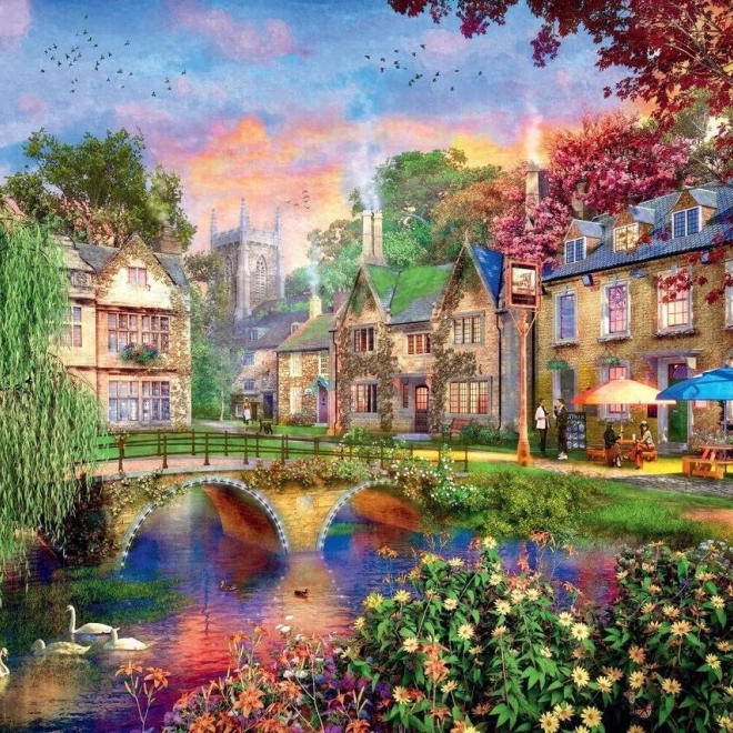 Ravensburger Puzzle Cotswoldská cesta 1000 dielikov