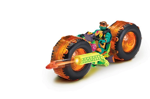 Futuristická motorka pre korytnačky Ninja