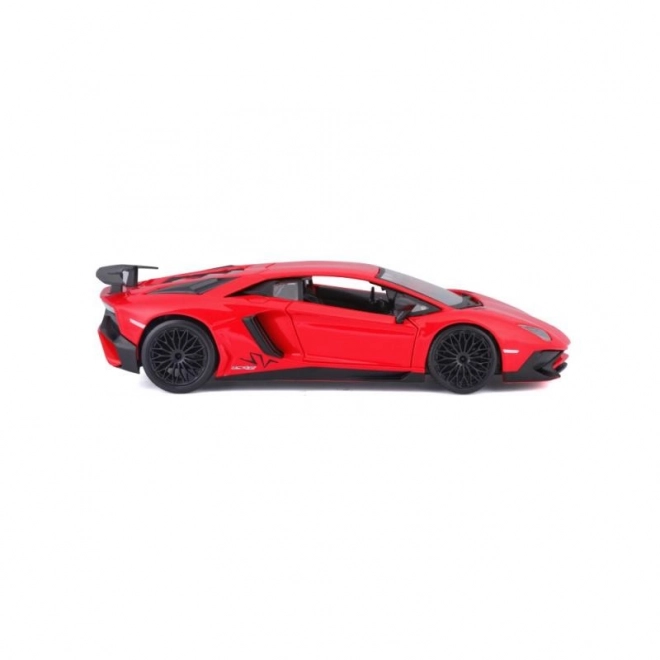 Bburago Lamborghini Aventador červené 1:24