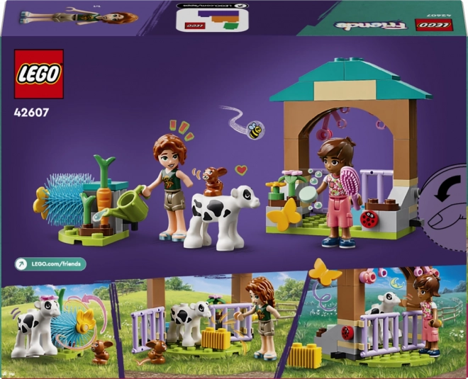 Lego Friends Autumn a jej stajňa pre teľa