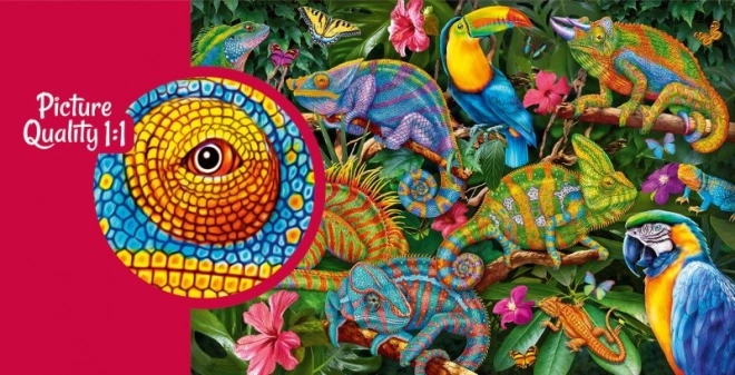 Puzzle Úžasní chameleoni 2000 dielikov