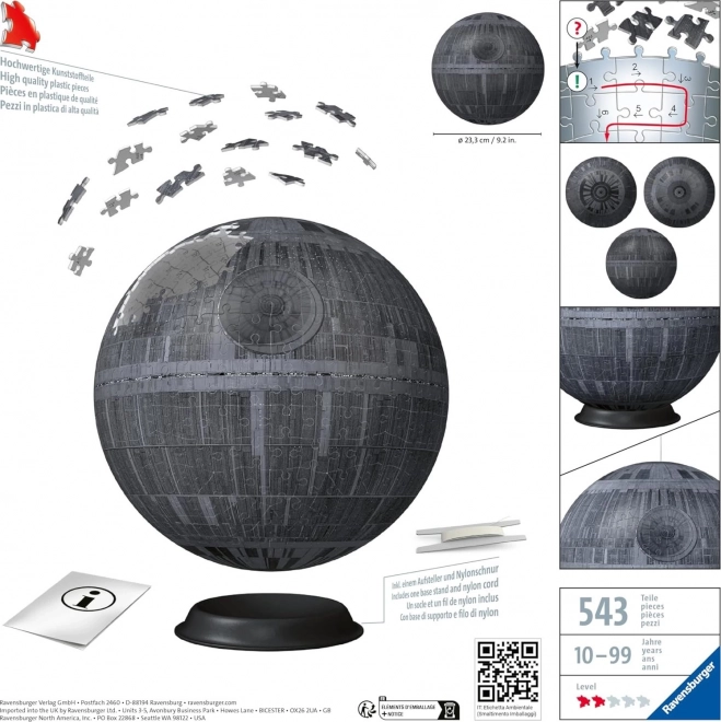 Puzzle ball Star Wars: Hviezda smrti 540 dielikov