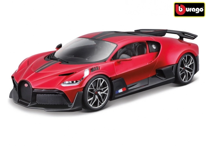 Bburago Bugatti Divo červené 1:18