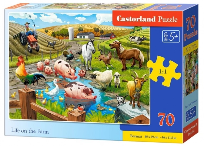 Puzzle Život na farme