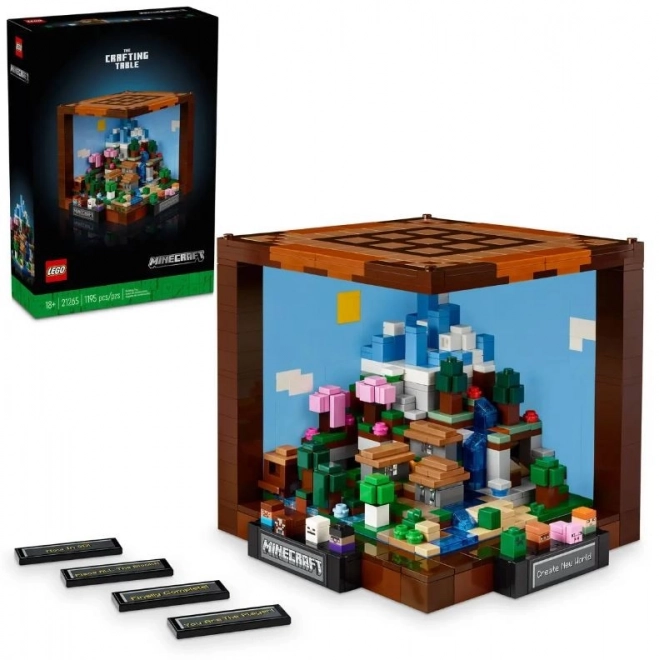 Lego Minecraft Stôl Skladacieho Stojana