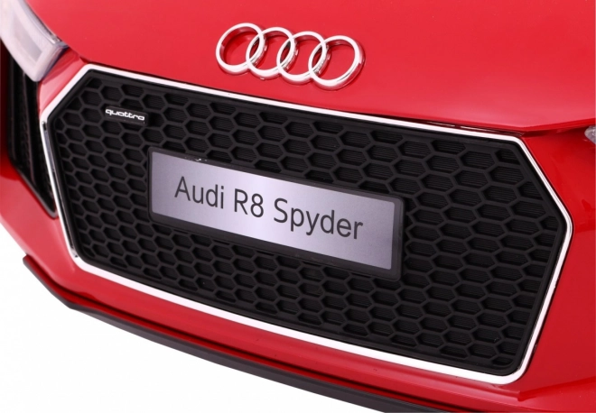 Audi R8 Spyder na akumulátor - Červený