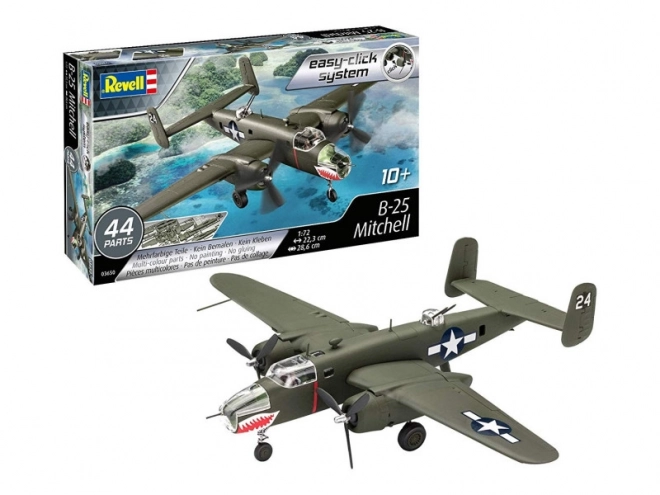 Model plastového lietadla B-25 Mitchell