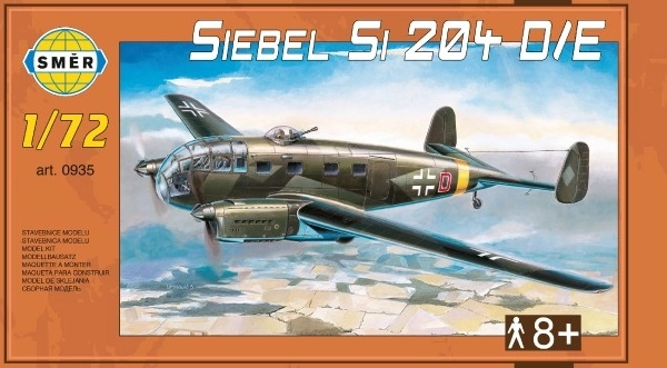 Model lietadla Siebel Si 204 D/E 1:72