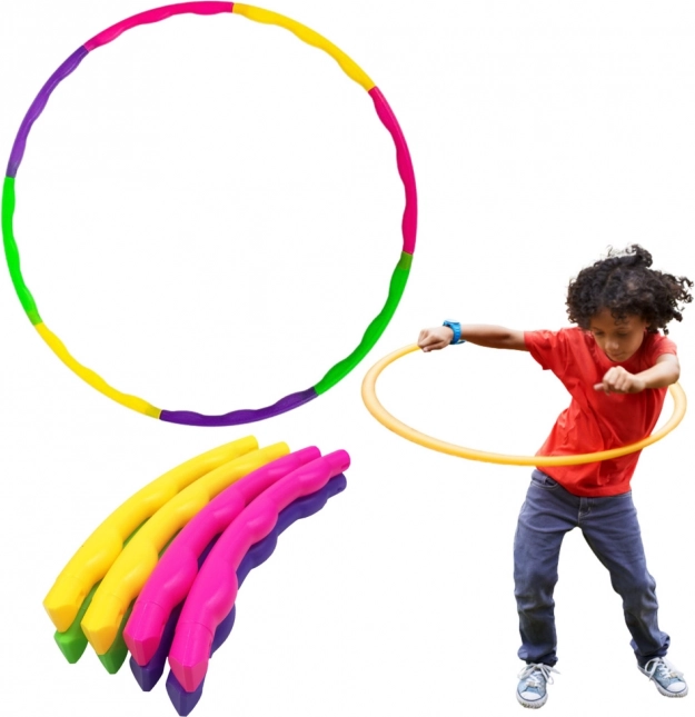 Hula Hop masážne 50 cm, 7 dielov
