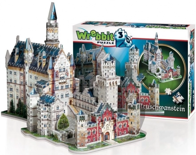 3D puzzle Neuschwanstein zámok od Wrebbit