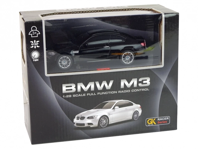 Auto BMW M3 na diaľkové ovládanie čierne