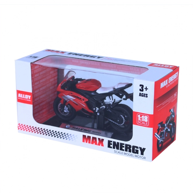 Plastová motorka 11 cm
