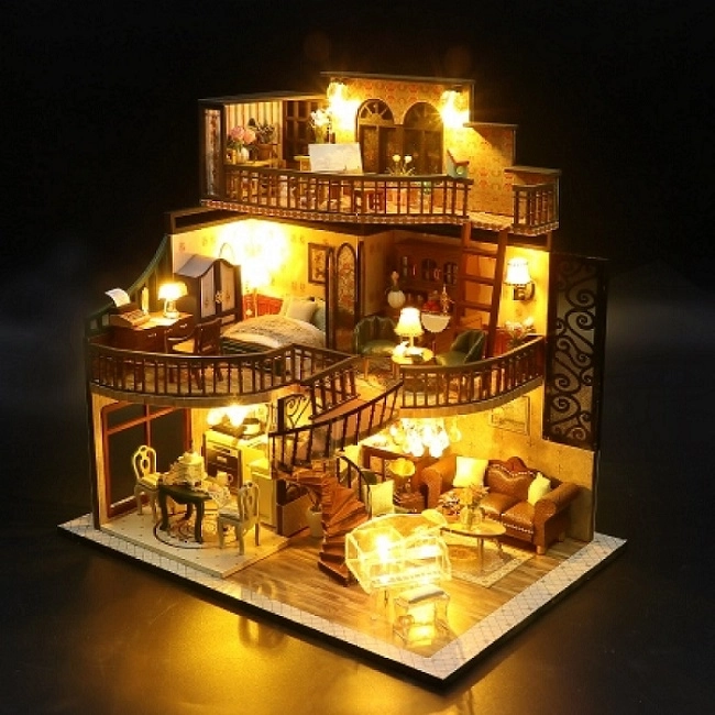 Miniatúra domčeka pavilón stavby snov 2kids