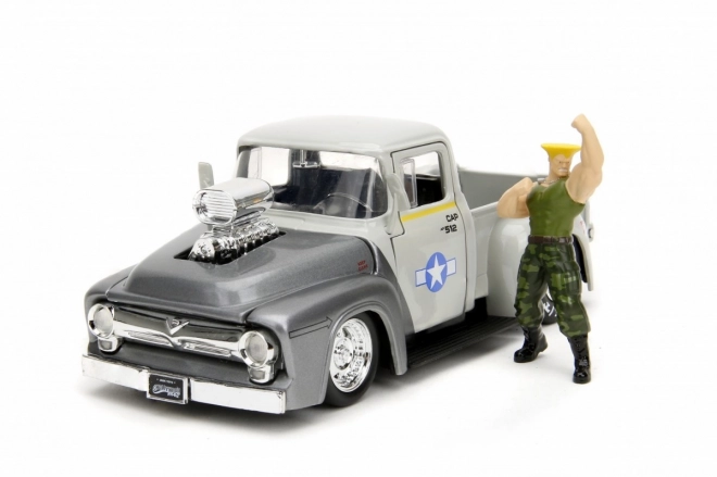 Jada Toys: Street Fighter 1956 Ford Pickup 1:24