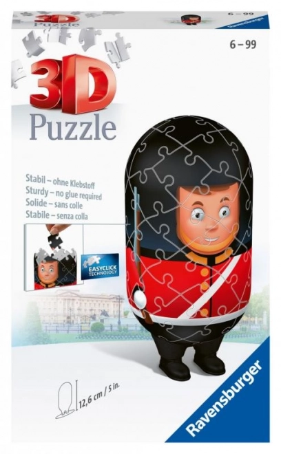 Ravensburger 3D Puzzle Britská Kráľovská Stráž