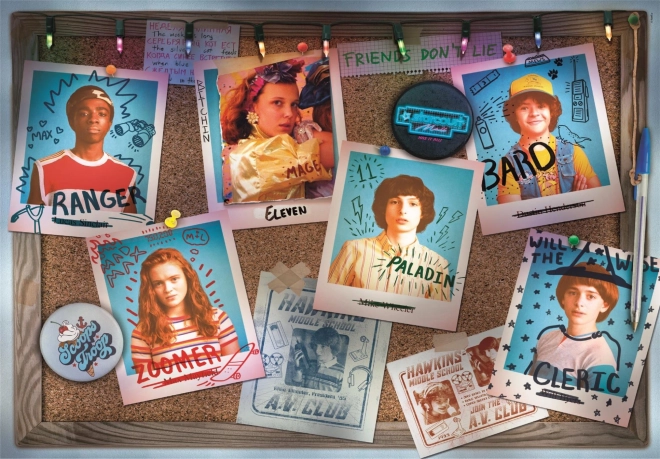 Puzzle 1000 dielikov Compact Stranger Things