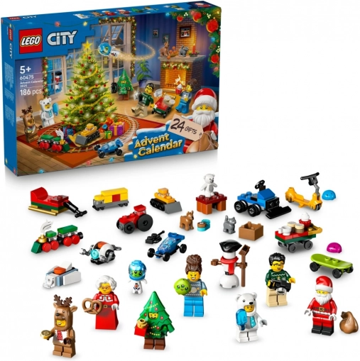 lego city adventný kalendár 2025