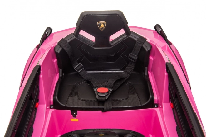 Lamborghini SIAN detské auto na batériu s ovládačom – Ružové