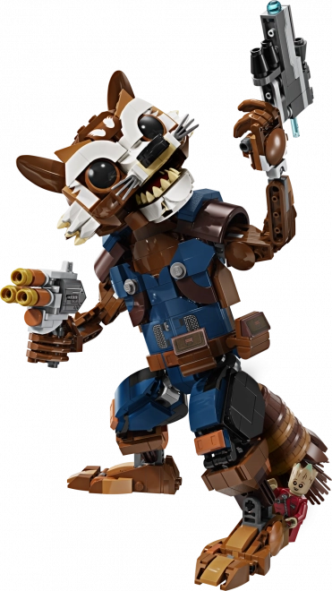 LEGO Marvel Rocket a malý Groot